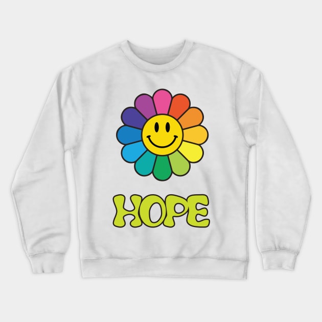 BTS Jhope flower sunshine Crewneck Sweatshirt by Oricca